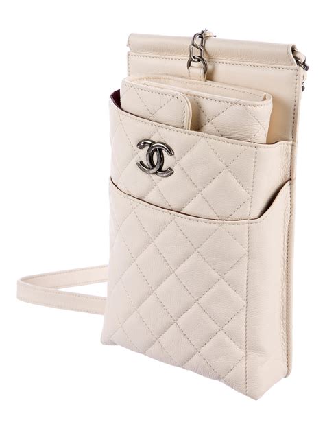 white chanel crossbody bag|authentic chanel wallet crossbody.